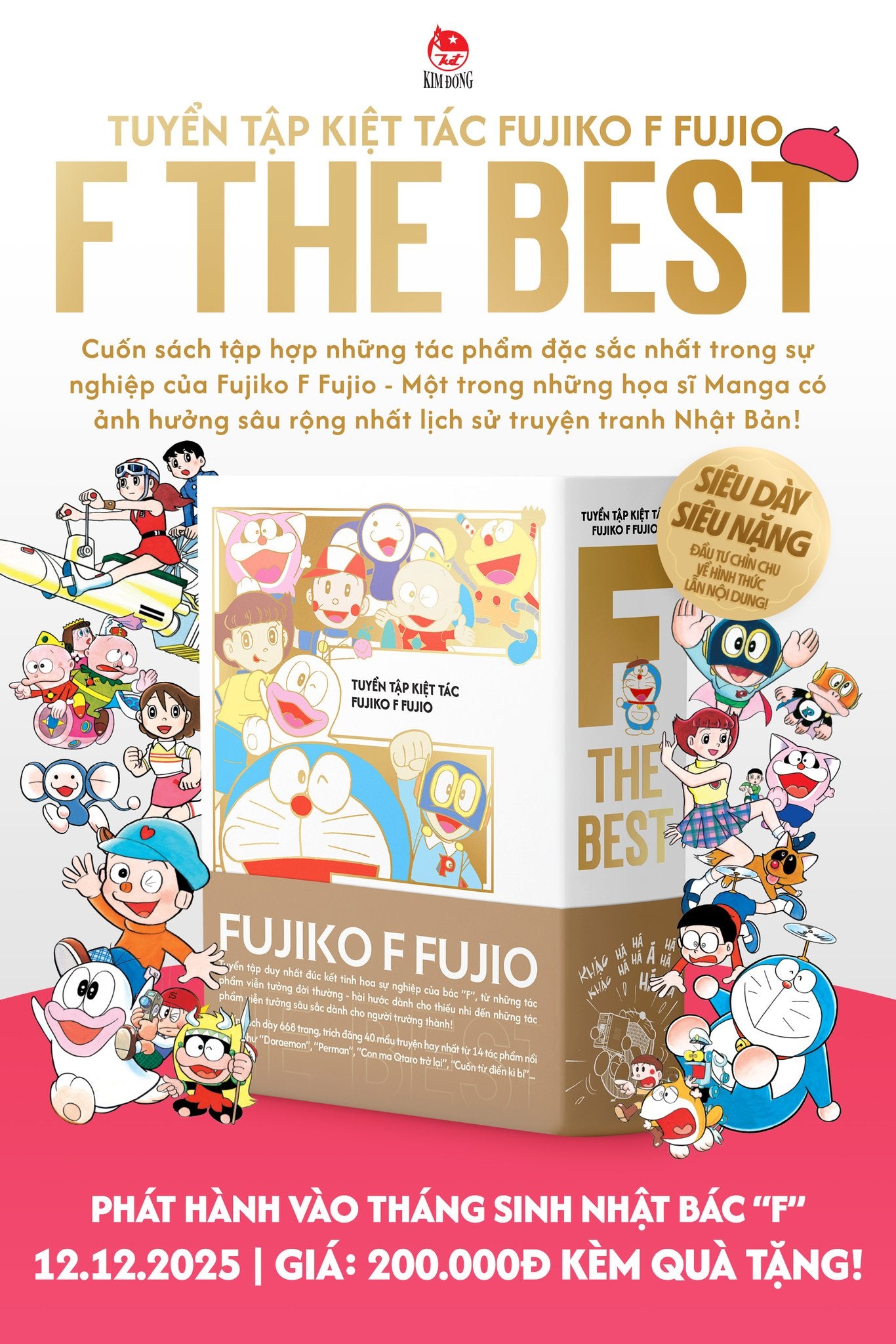 [PRE-ORDER] Tuyển tập kiệt tác   Fujiko F Fujio F THE BEST