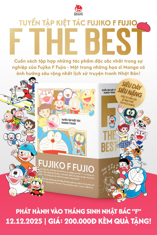 [PRE-ORDER] Tuyển tập kiệt tác   Fujiko F Fujio F THE BEST