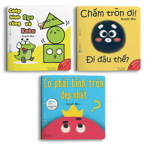 Ehon về Hình khối cho bé| Những bài học đáng yêu về hình khối
