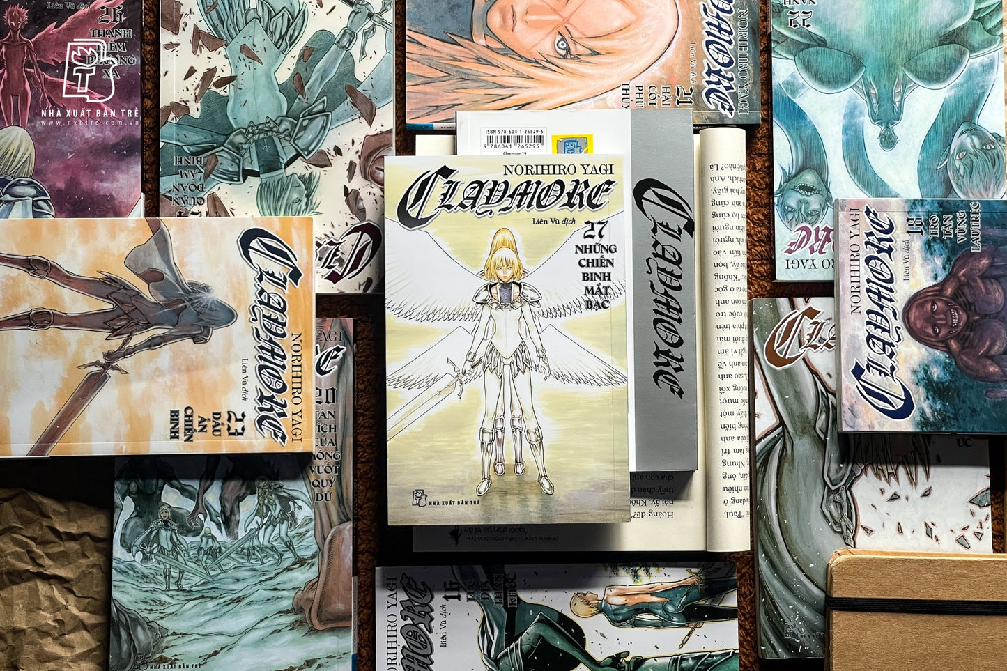 Claymore Chiến Binh Mắt Bạc Trọn bộ 27 cuốn (truyện new)