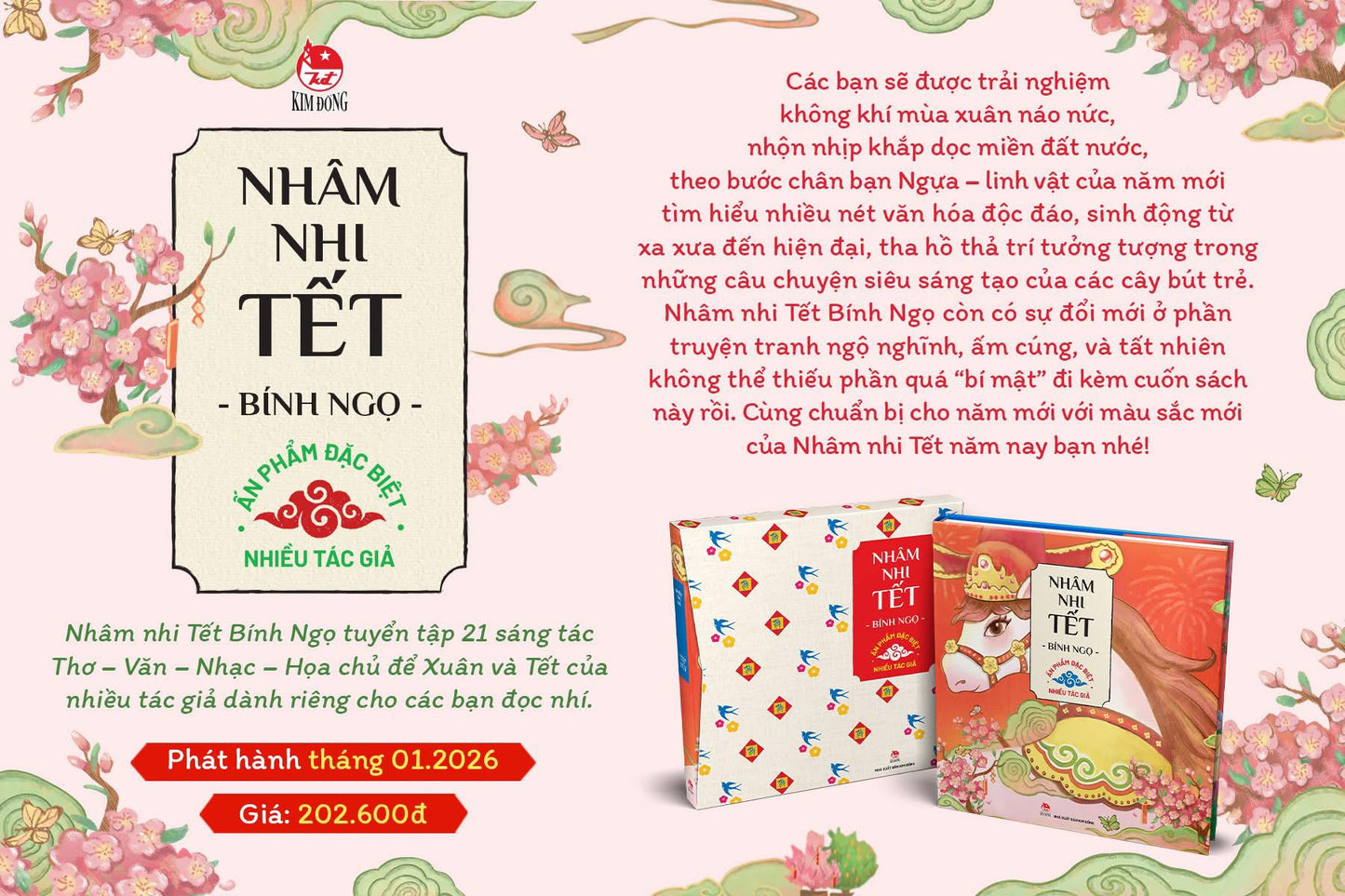 Nhâm nhi Tết Bính Ngọ 2026 tuyển tập 21 sáng tác