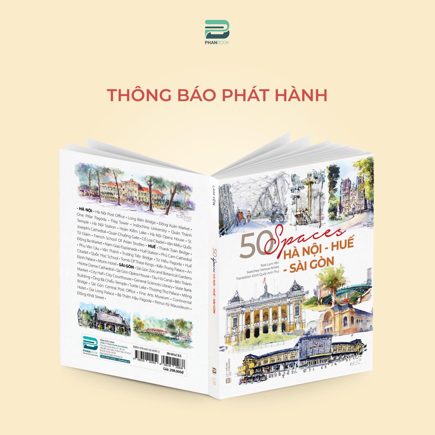 50 Spaces - Hà Nội - Huế - Sài Gòn A Picture Books about Vietnamese Architecture