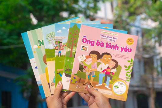 Combo 6 cuốn First-time encyclopedia for babies Bách Khoa Thư Đầu Đời cho bé