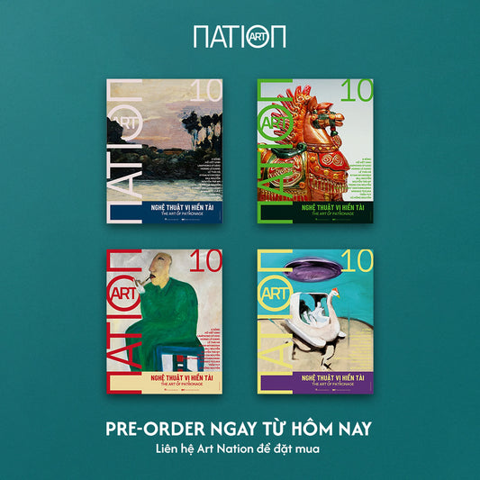 PREORDER ART NATION 10 MAGAZINE (Vietnamese-English bilingual art magazine)