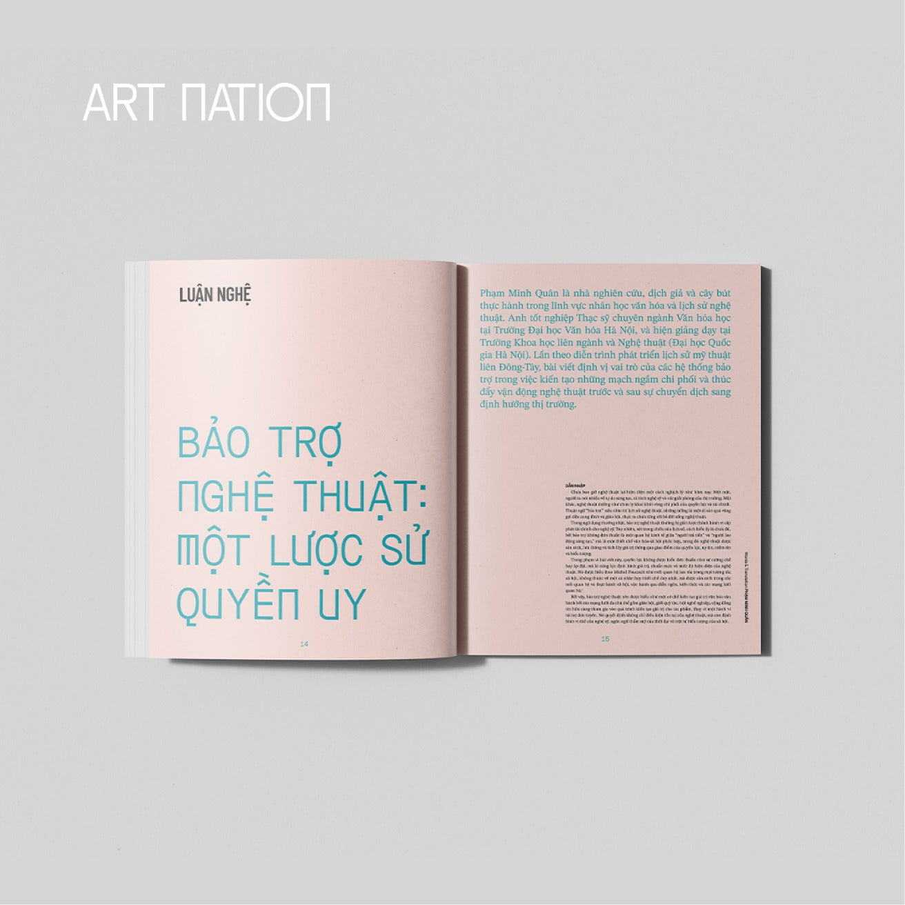 PREORDER ART NATION 10 MAGAZINE (Vietnamese-English bilingual art magazine)