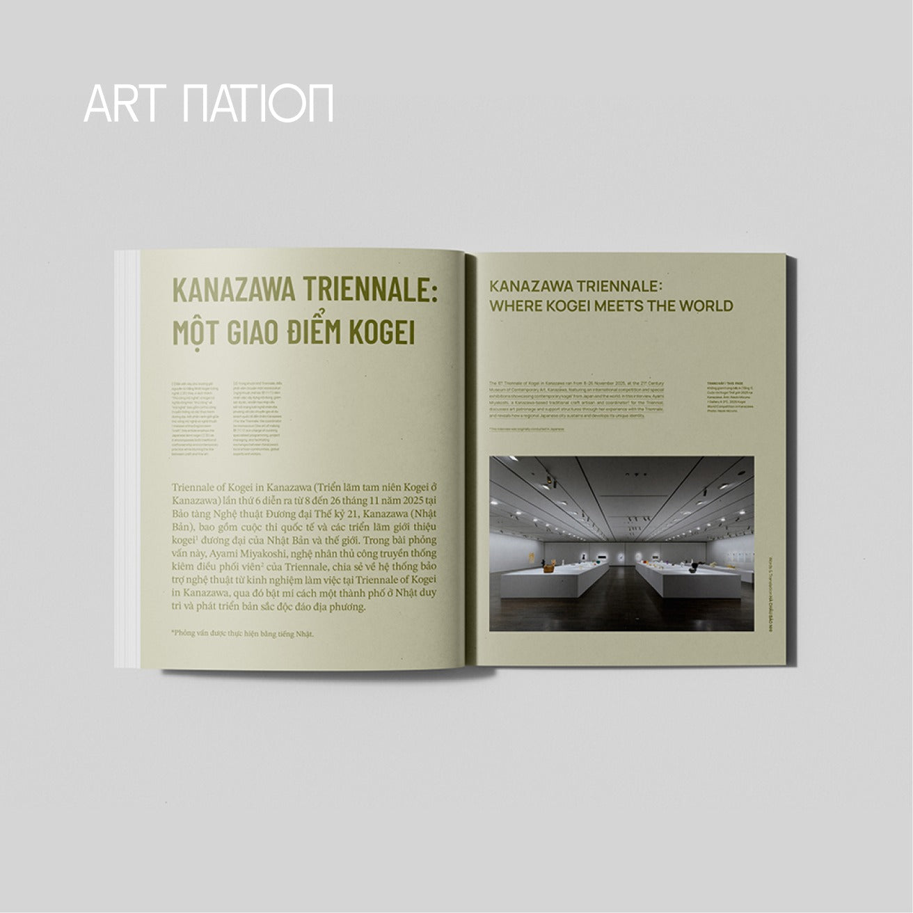 PREORDER ART NATION 10 MAGAZINE (Vietnamese-English bilingual art magazine)