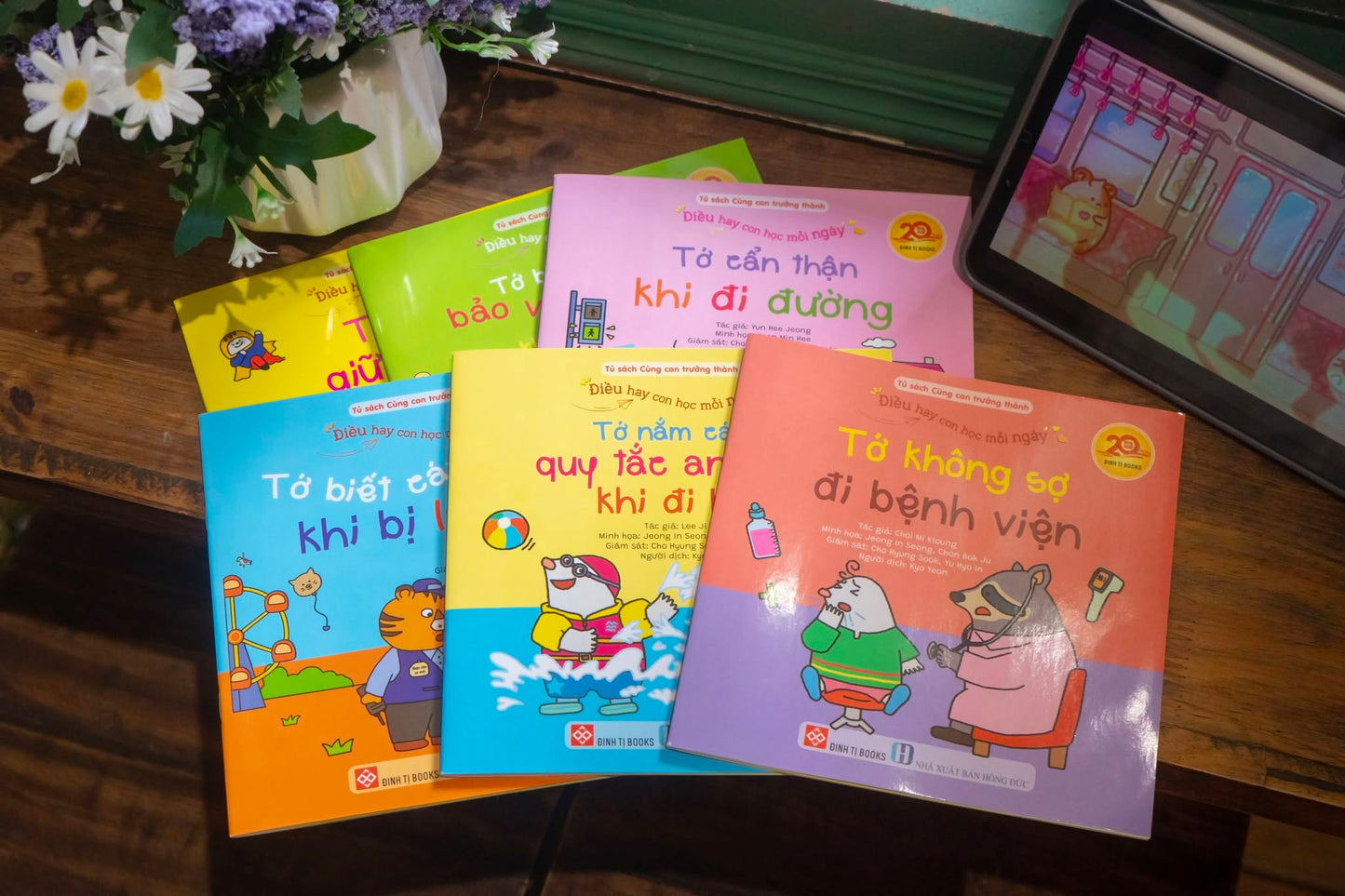 Combo 6 cuốn Điều hay bé học mỗi ngày| Picture books about learning good habits
