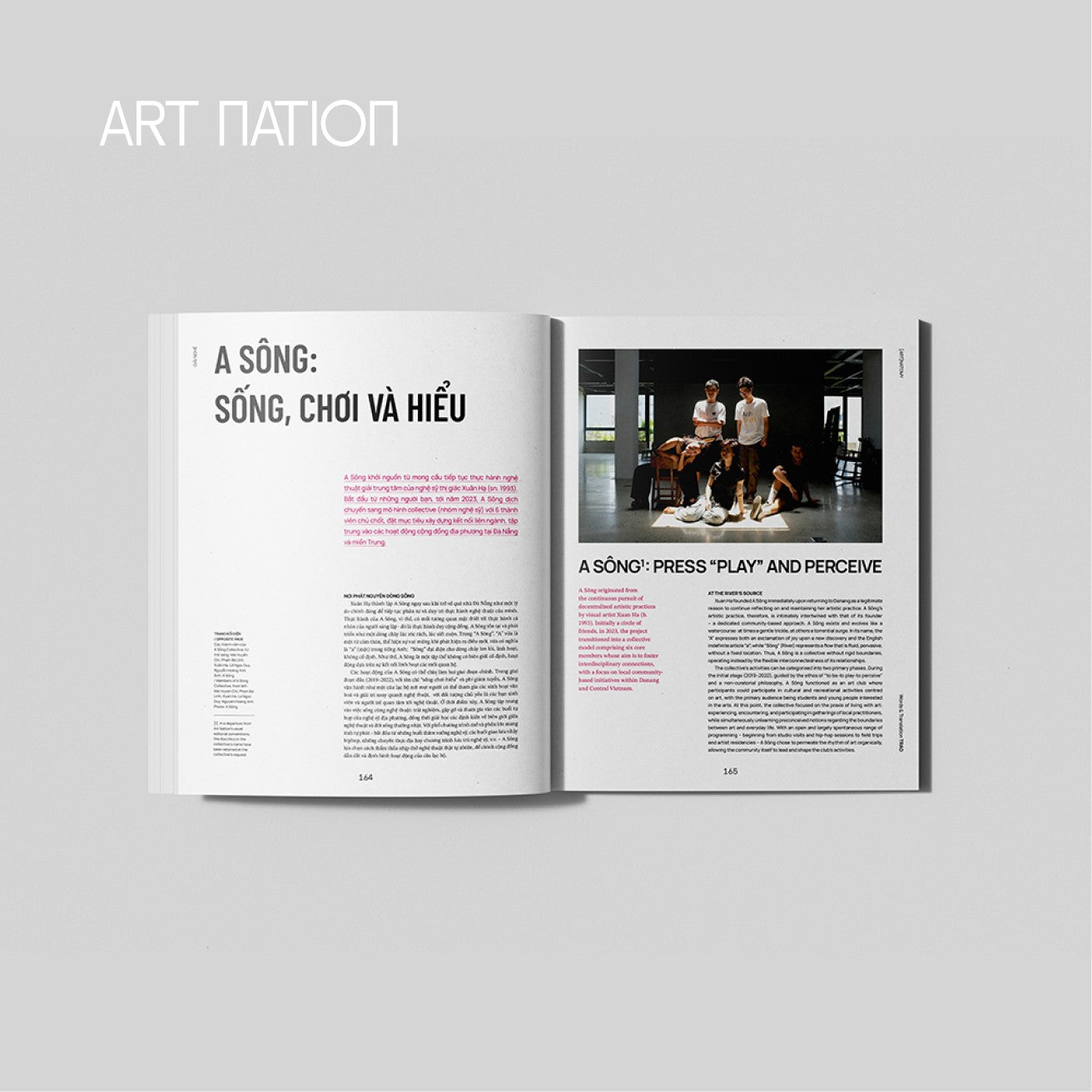 PREORDER ART NATION 10 MAGAZINE (Vietnamese-English bilingual art magazine)