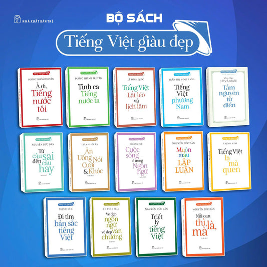 Trọn bộ Tiếng Việt giàu và đẹp 14 cuốn (Combo 14 books of Vietnamese language)
