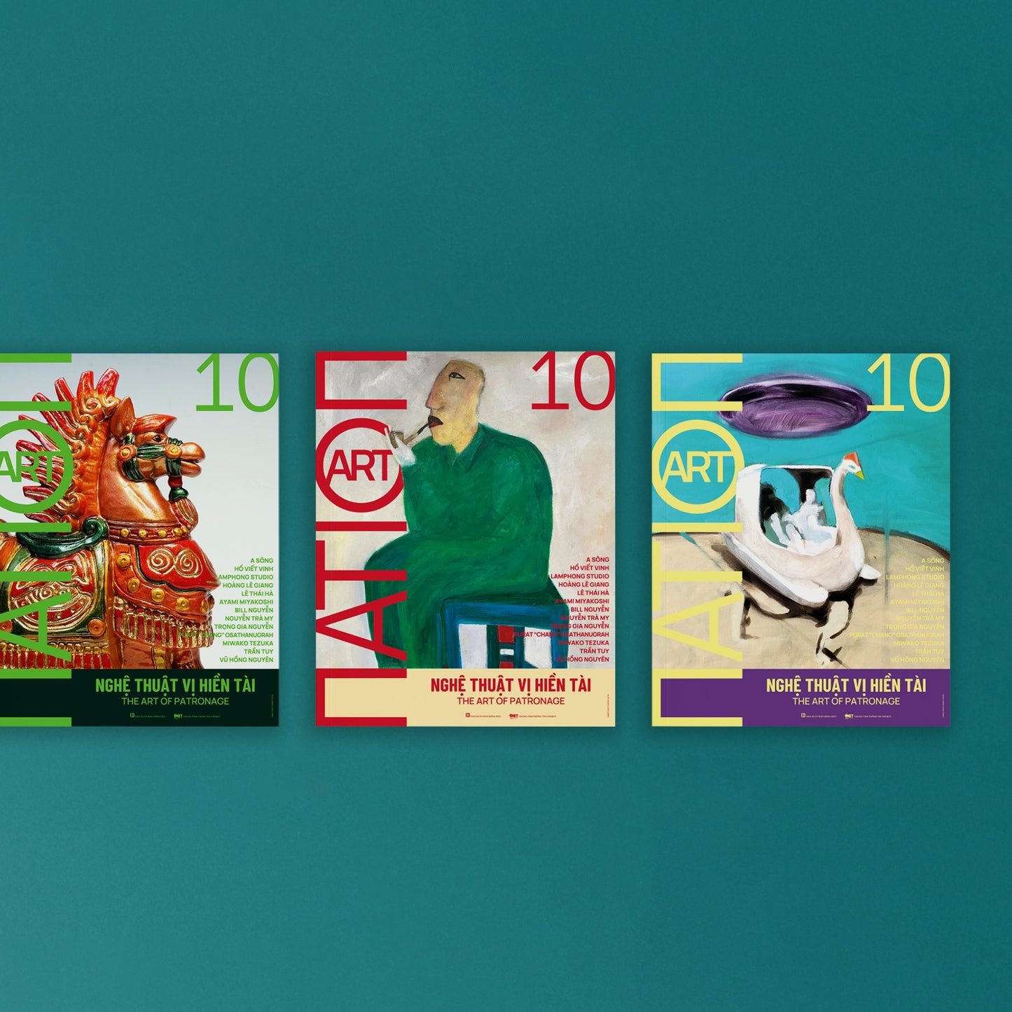 PREORDER ART NATION 10 MAGAZINE (Vietnamese-English bilingual art magazine)