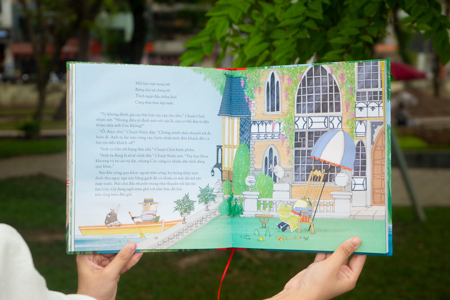 Gió đùa trong liễu Kenneth Grahame (Illustrated Edition in Vietnamese)