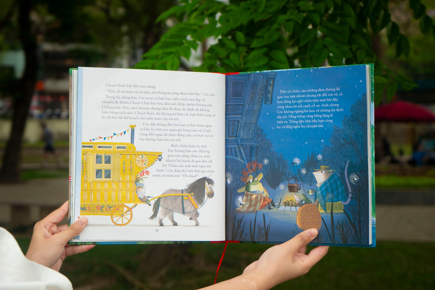 Gió đùa trong liễu Kenneth Grahame (Illustrated Edition in Vietnamese)