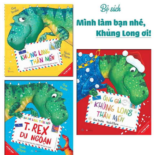 Bộ sách Khủng long thân mến| Bilingual Vietnamese-English Children Books| Dear Dinousaur 