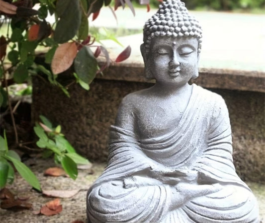 Buddha Meditation Sculpture for Home | Zen & Buddhist Décor Accent| Trang Trí Nhà Phong Cách Thiền & Phật Giáo | Tượng Trang Trí Không Gian Tĩnh Tâm