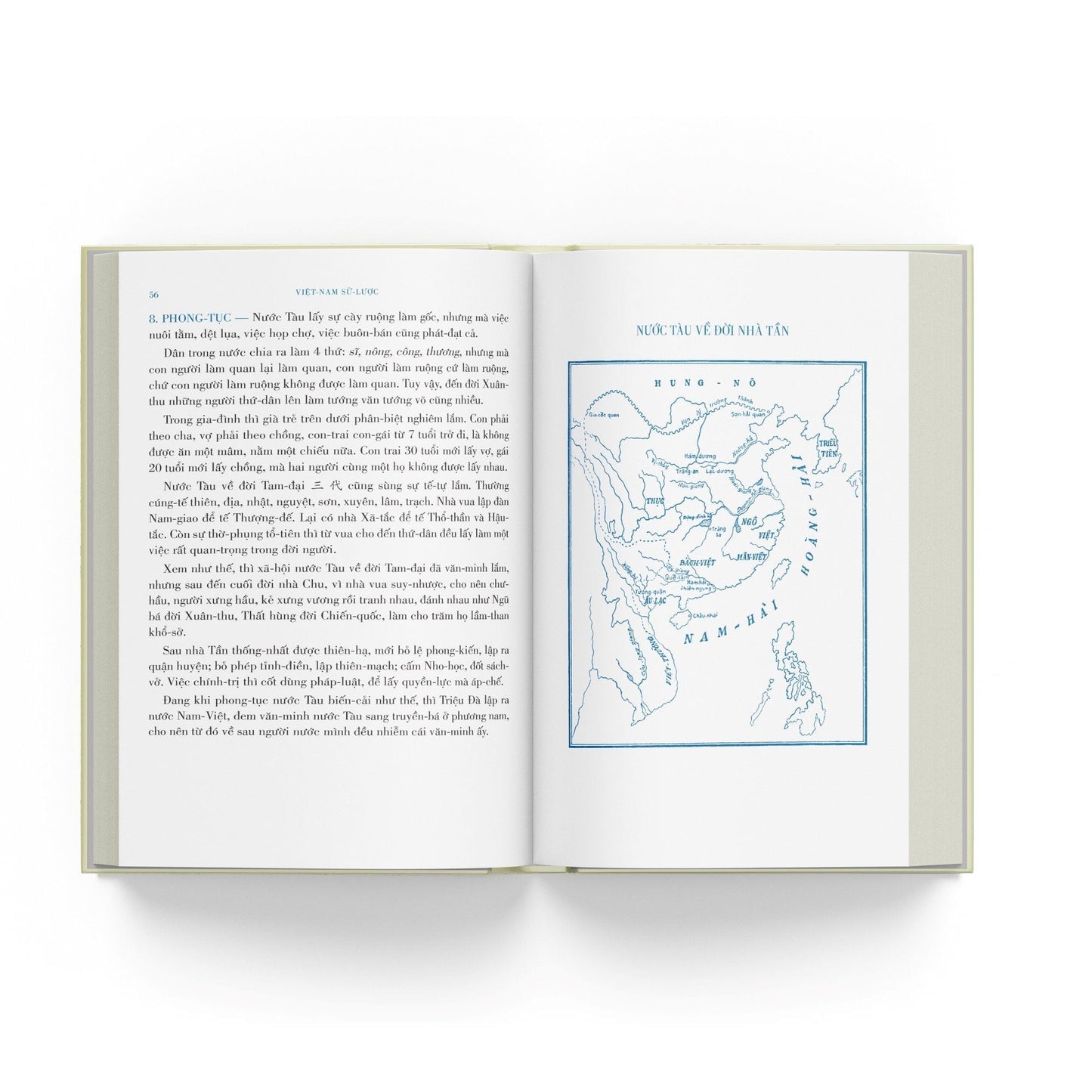 Việt Nam Sử Lược | A Brief History of Vietnam 100th Anniversary Hardcover Edition by Trần Trọng Kim