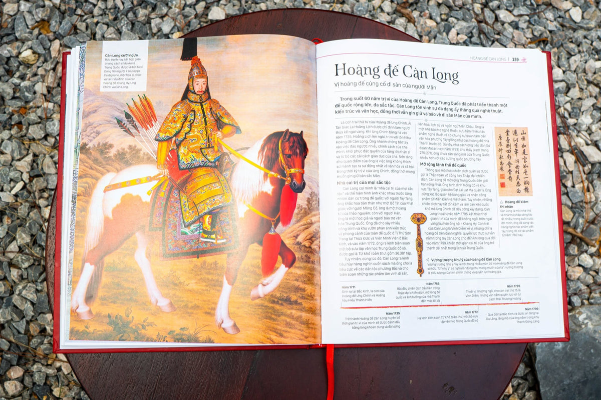 Các Triều Đại Trung Quốc - Trực Quan Và Toàn Diện - Bìa Cứng