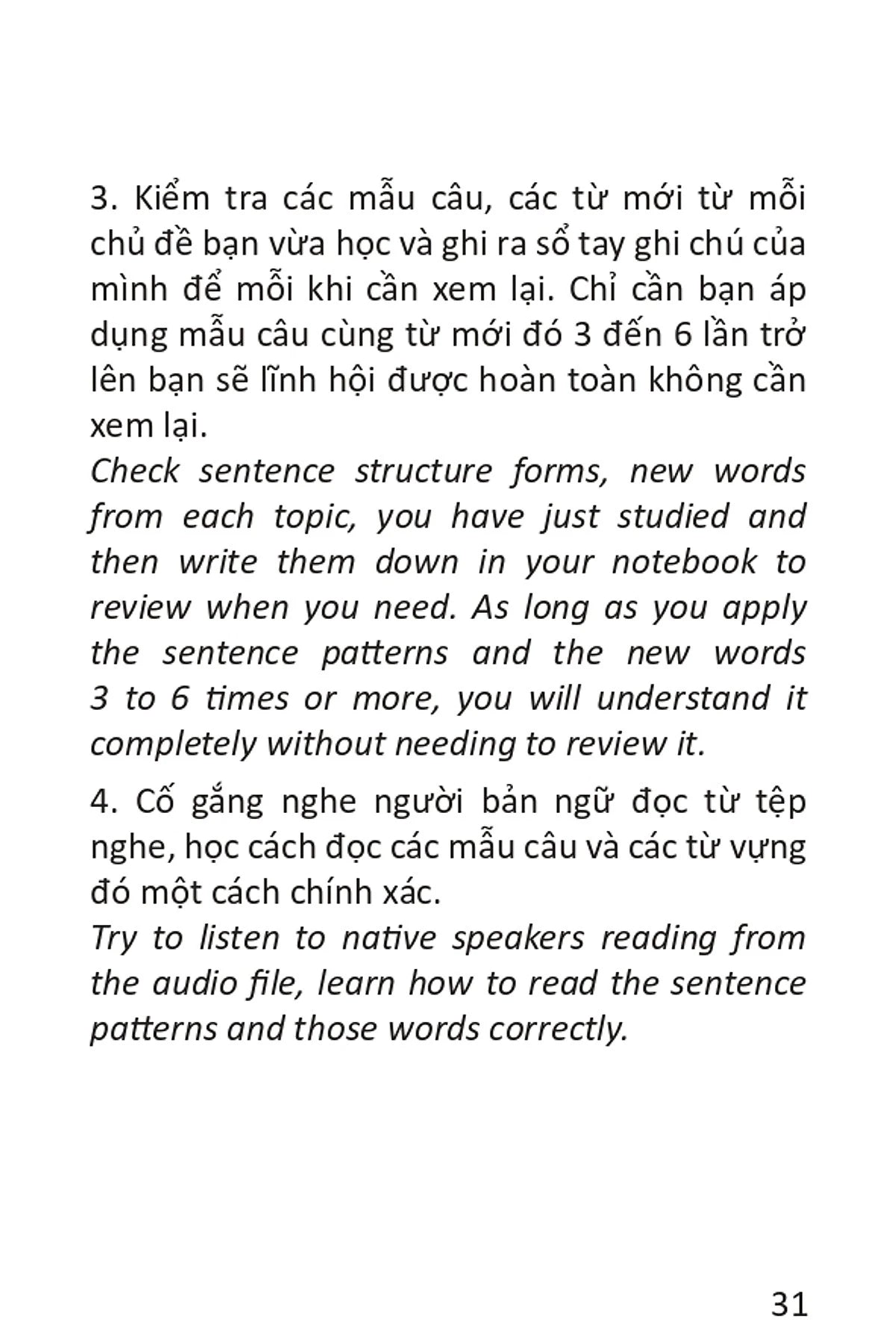 Sách Khám phá tiếng Việt hiện đại (Modern Vietnamese phrases in bilingual pocket book)