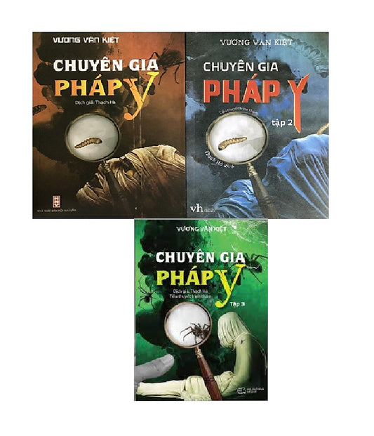 Chuyên gia pháp Y trọn bộ 3 cuốn