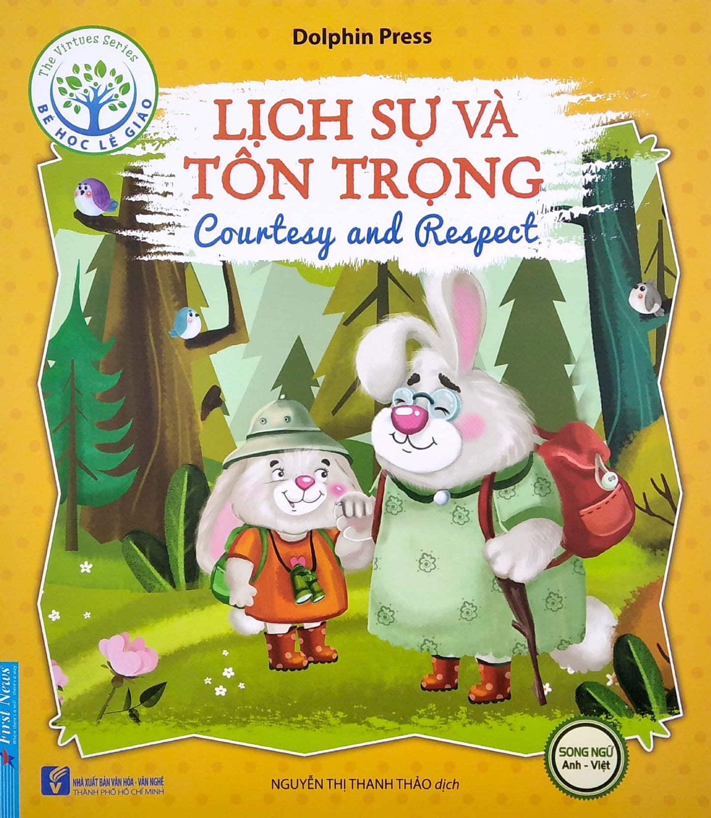 Combo Bé Học Lễ Giáo Song Ngữ Anh - Việt (10 Tập)