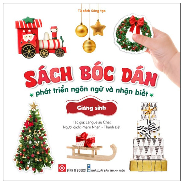 Sách bóc dán phát triển ngôn ngữ và nhận biết