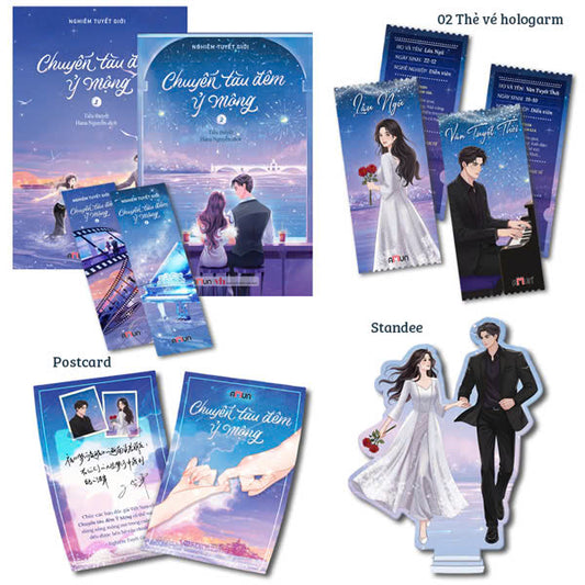 Bộ Sách Chuyến Tàu Đêm Ỷ Mộng - Tập 1 + Tập 2 (Bộ 2 Tập) - Bản Đặc Biệt