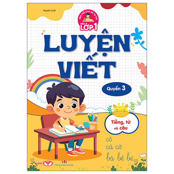 Bộ 5c sách Tâm Thế Cho Bé Tự Tin Vào Lớp 1: Luyện Viết, Luyện Đọc, Bé Tập Viết 1,2,3 + Tặng kèm 1 Vở ô li