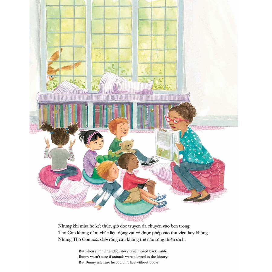 Ehon Song Ngữ - Câu Lạc Bộ Sách Của Thỏ Con - Bunny’S Book Club (Từ 3 - 8 Tuổi)