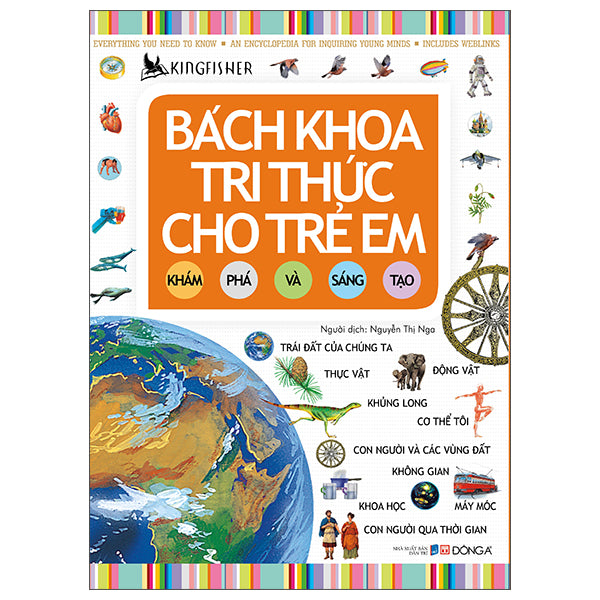  Bách Khoa Tri Thức Cho Trẻ Em - Khám Phá Và Sáng Tạo