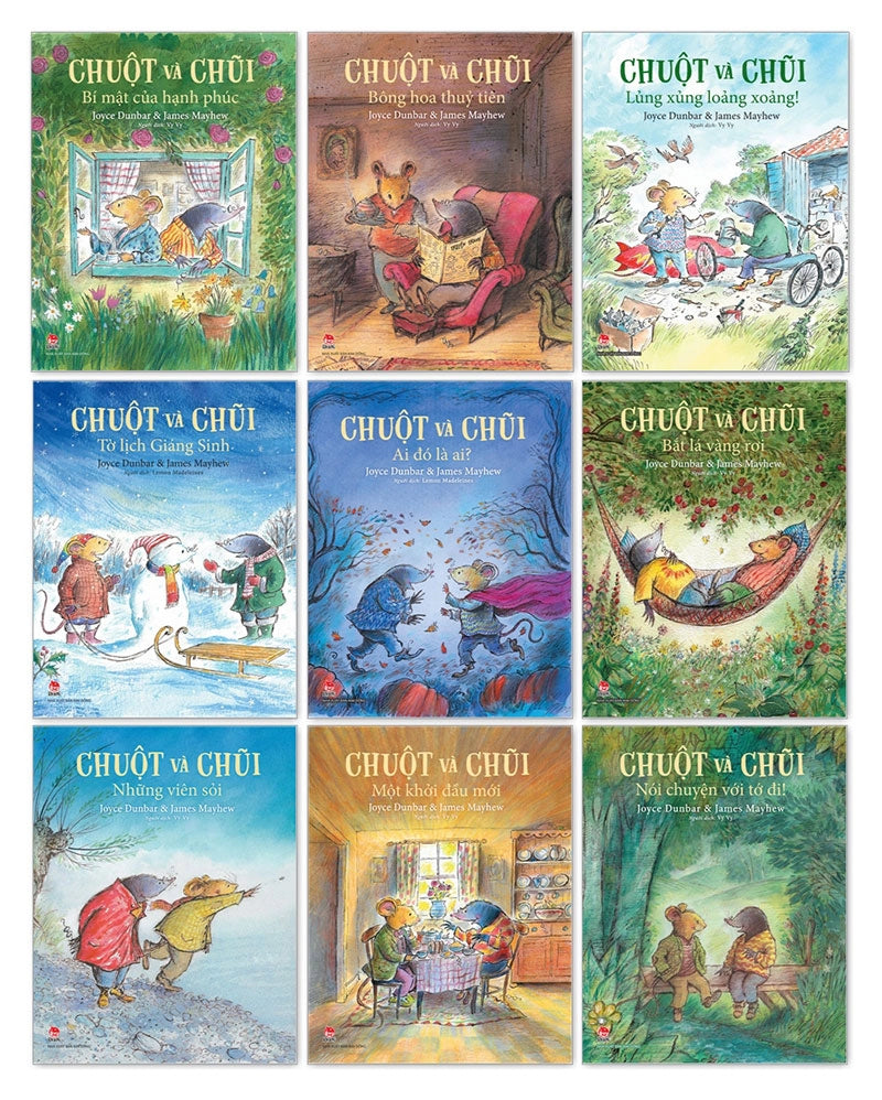 Combo Chuột Và Chũi (9 Cuốn) Mouse and Mole Combo 9 books