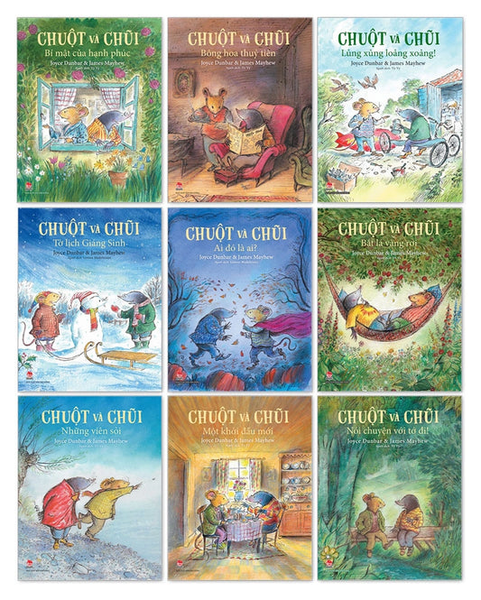 Combo Chuột Và Chũi (9 Cuốn) Mouse and Mole Combo 9 books