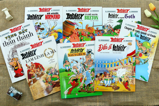 Những cuộc phiêu lưu của Astérix--Truyện tranh màu Combo 10 cuốn trọn bộ