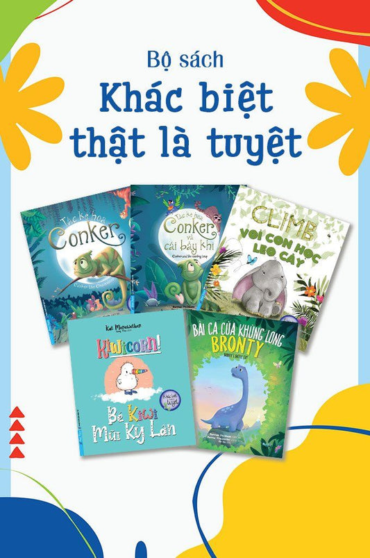 Bộ sách Khác Biệt Thật Là Tuyệt (5 cuốn) Being different is great! 