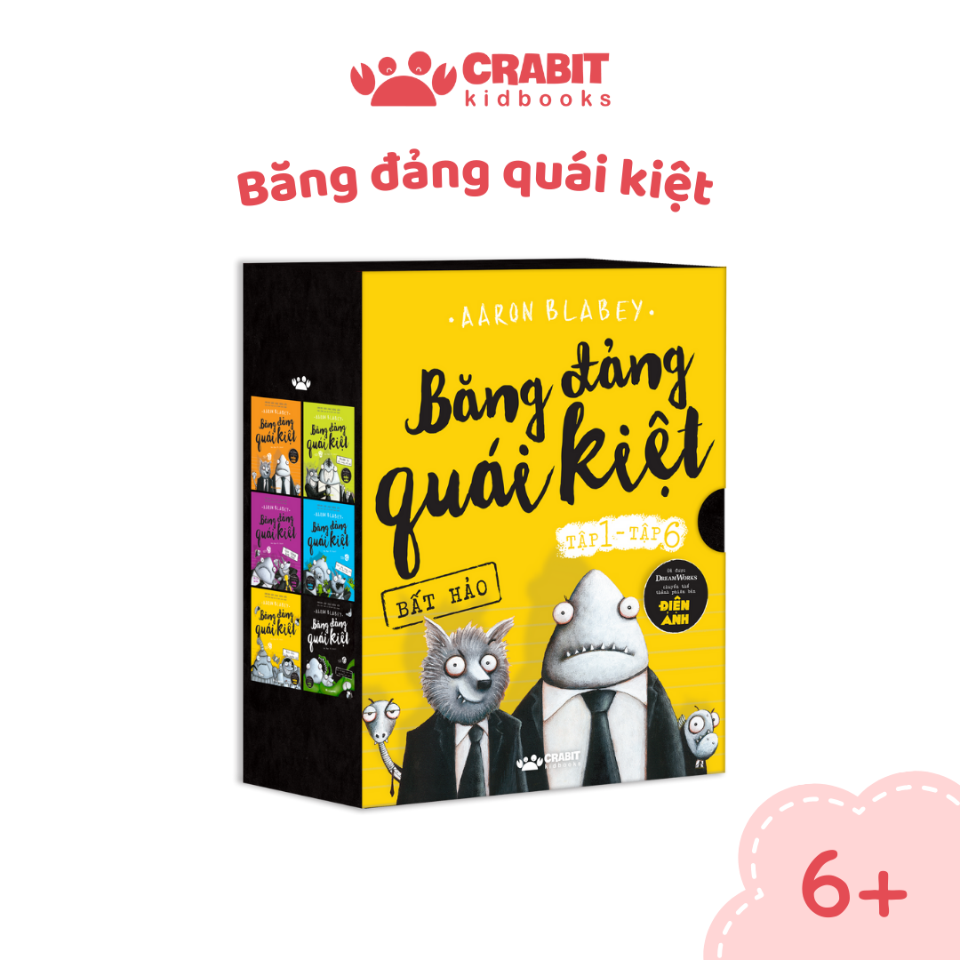 Băng đảng quái kiệt - Bộ từ tập 1 đến 6 (Graphic novel for young adult in vietnamese)