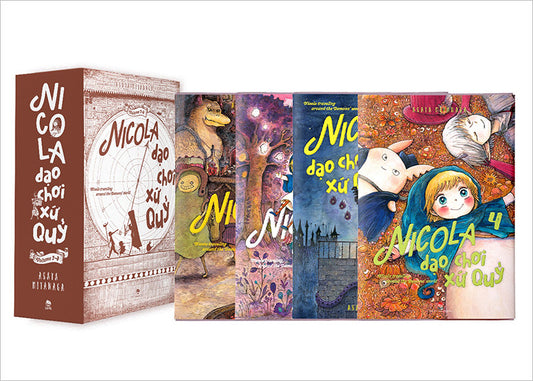 Nicola dạo chơi xứ quỷ Boxset 4 cuốn