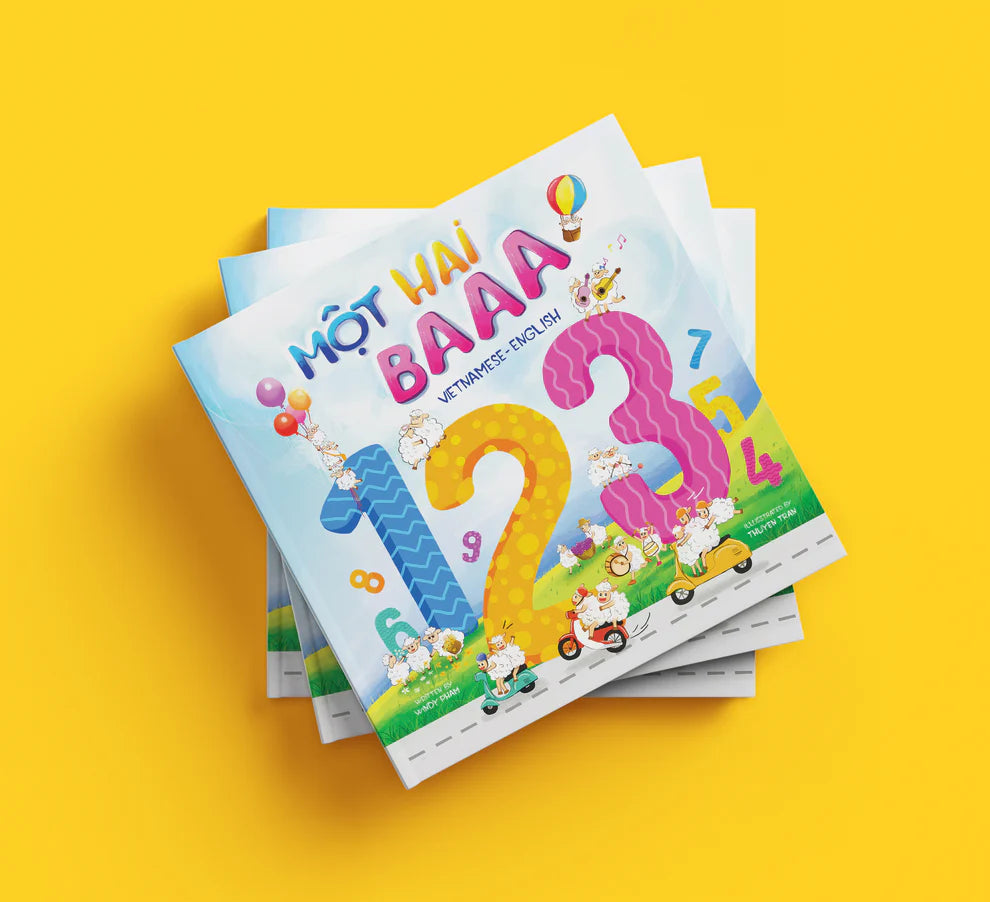 Mot, Hai, Baaa| Bilingual Counting Books for learning Vietnamese