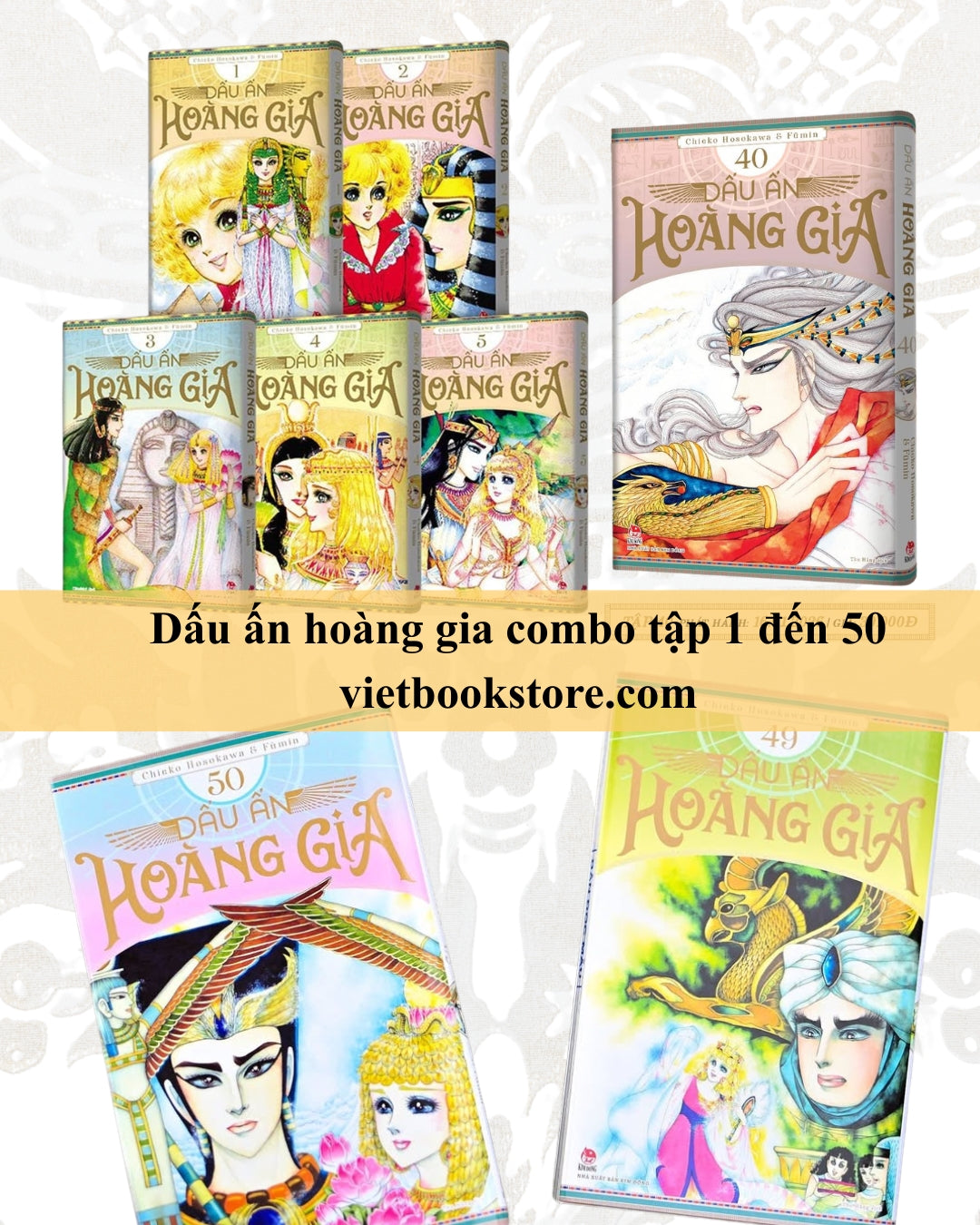 Dấu ấn hoàng gia (Nữ hoàng Ai Cập) combo tập 1-50