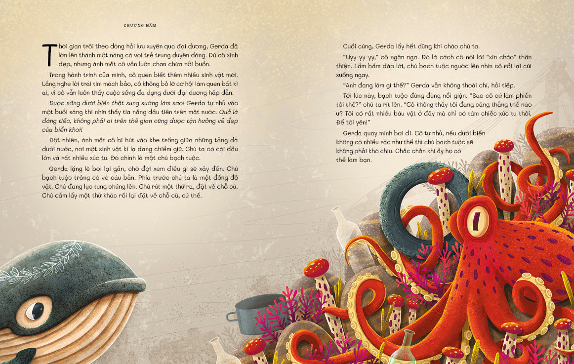 Gerda: Câu Chuyện Cá Voi -The story of Gerda the whale in Vietnamese