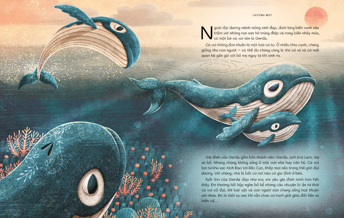 Gerda: Câu Chuyện Cá Voi -The story of Gerda the whale in Vietnamese