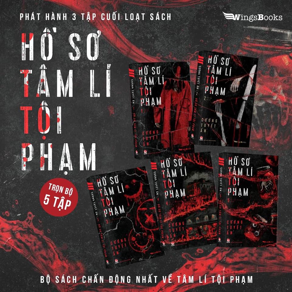 Hồ Sơ Tâm Lí Tội Phạm - Tập 1 - 5 - Cương Tuyết Ấn – Viet BookStore