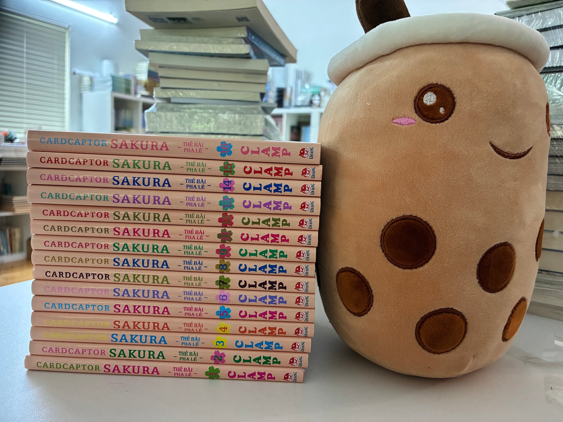 Cardcaptor Sakura Thẻ bài pha lê trọn bộ 16 cuốn