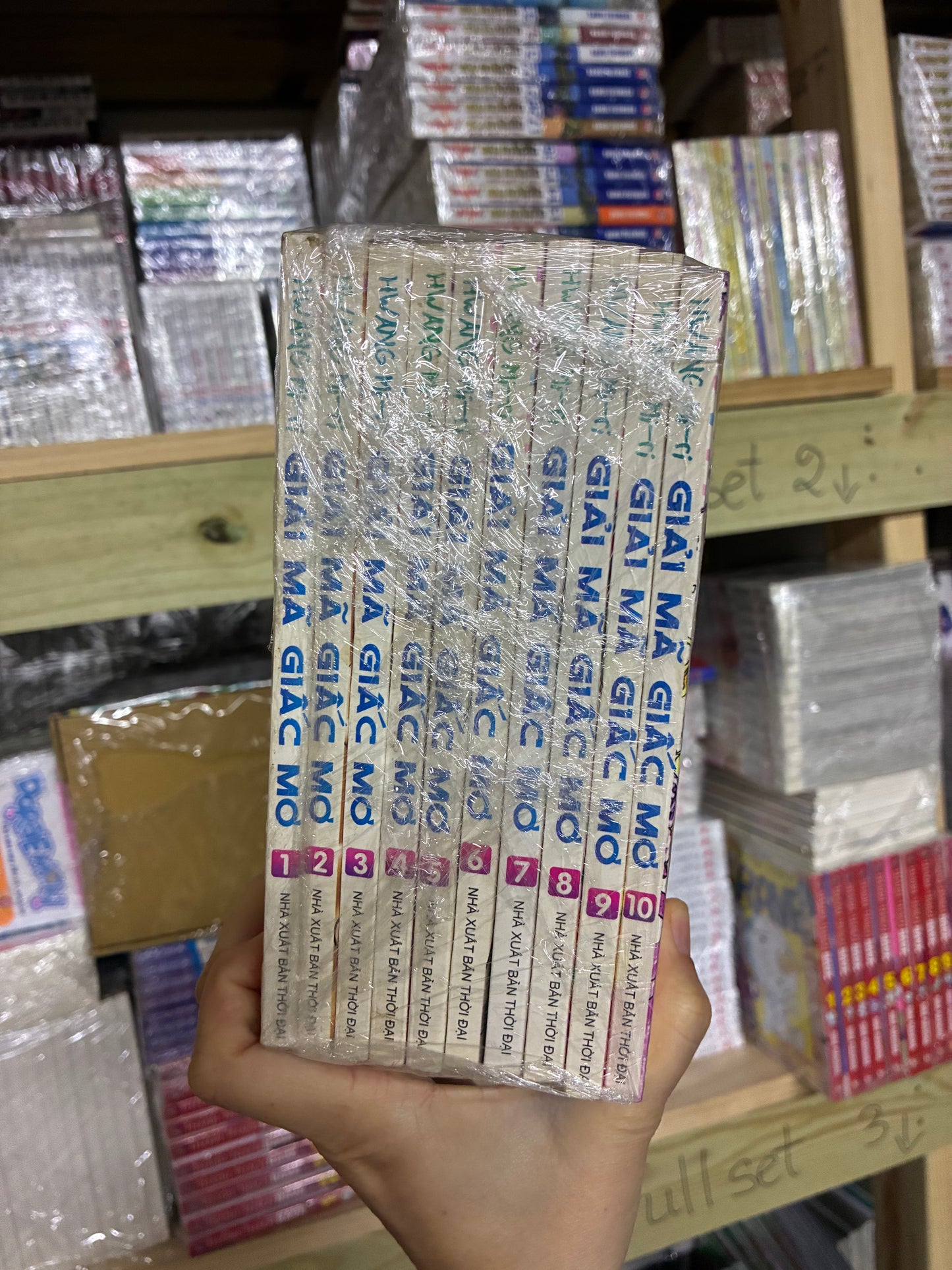Trọn bộ 10 cuốn Gỉải mã giấc mơ Hwang Mi Ri