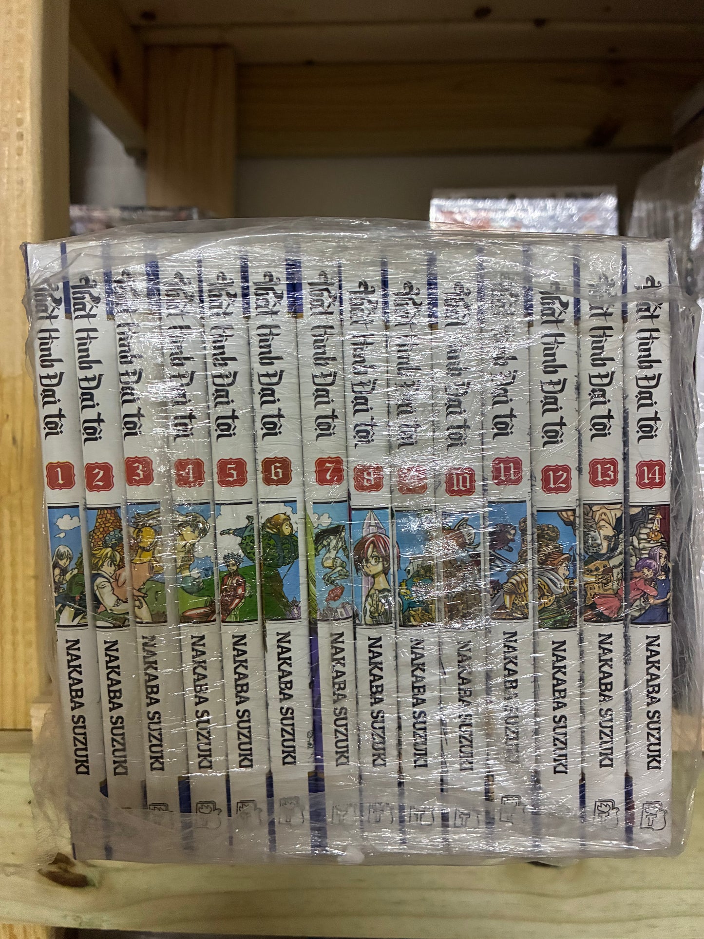 Thất Hình Đại Tội The Seven Deadly Sins trọn bộ 41 cuốn - Nanatsu no Taizai - Full