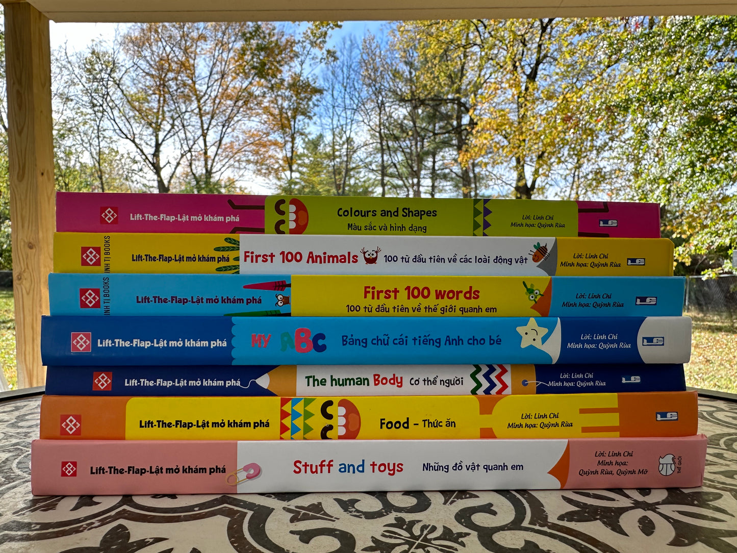 Life the flap interactive bilingual vietnamese books for children