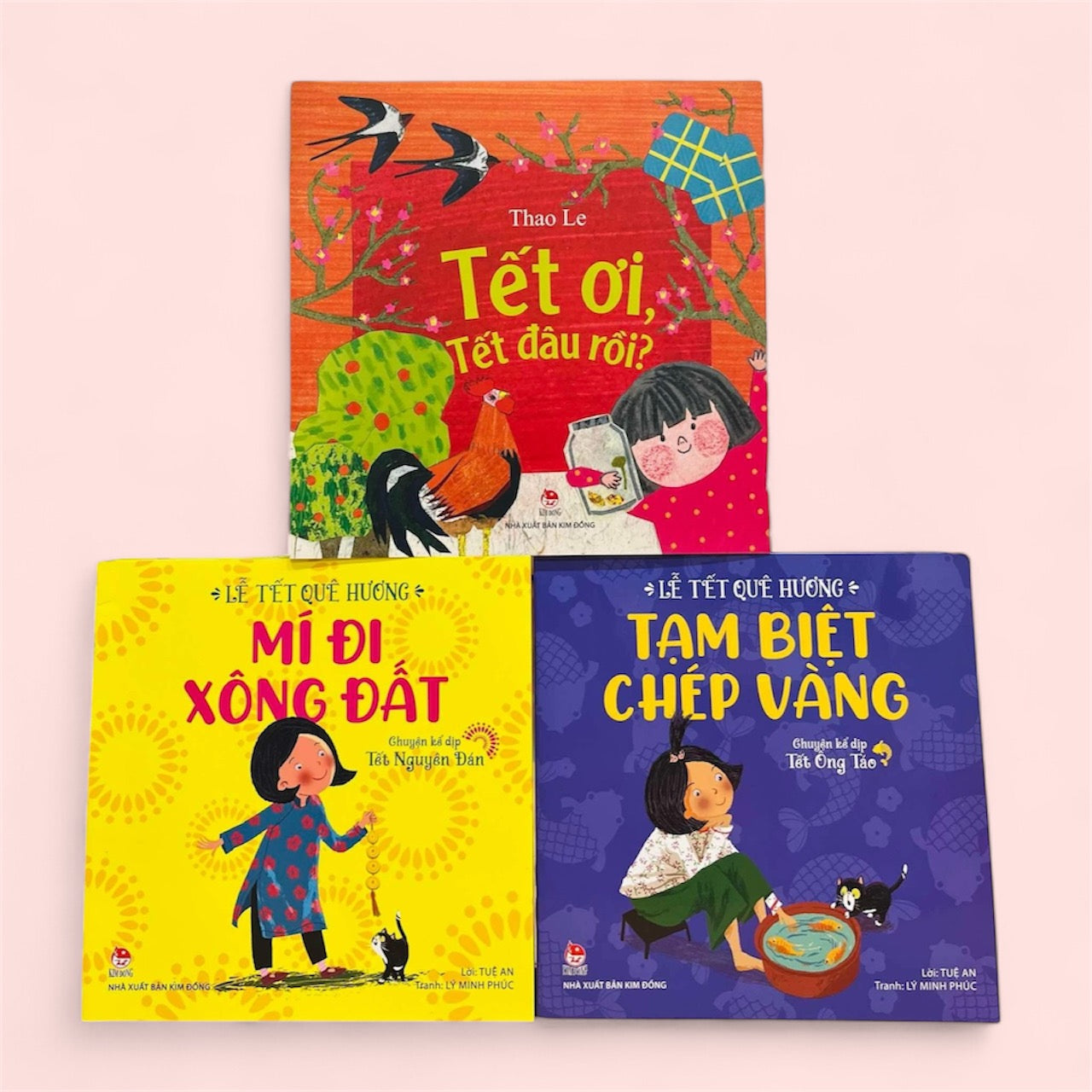 Combo of 3 Lunar New Year Books – Celebrate Vietnamese Tết Traditions