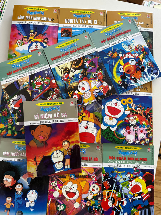 Combo 19c Doraemon tranh truyện màu (New) 