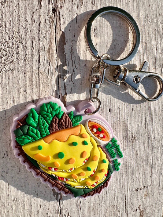 Vietnam Keychain—Việt Nam Bánh Xèo