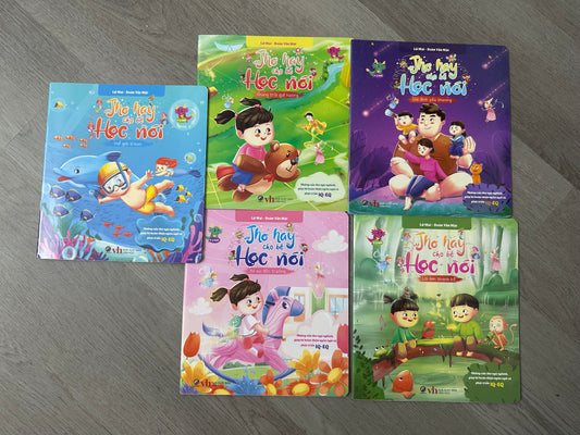 Combo 5 cuốn Thơ hay cho bé tập nói|