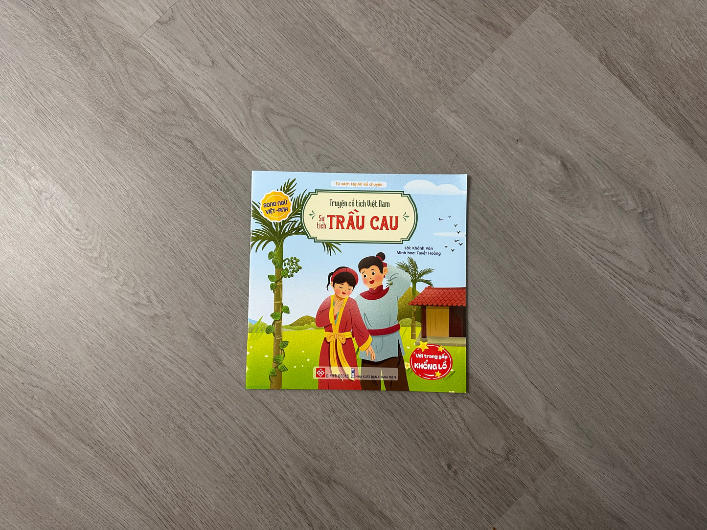Combo 5 cuốn truyện cổ tích song ngữ Việt Anh (Combo 5 bilingual Vietnamese fairy tales)