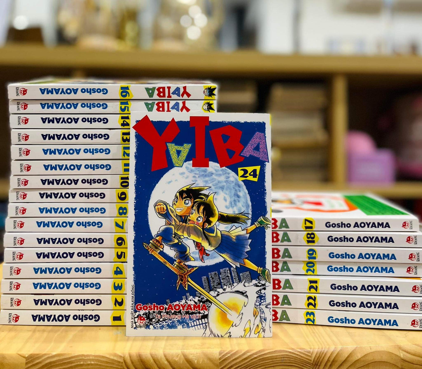 Yaiba Aoyama Gosho trọn bộ 24 cuốn