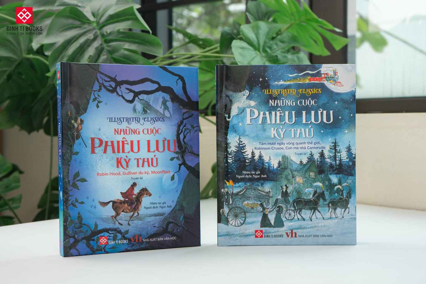 Illustrated classics in Vietnamese—Tuyển tập các tựa truyện kinh điển hay nhất được minh hoạ màu dành cho thiếu nhi